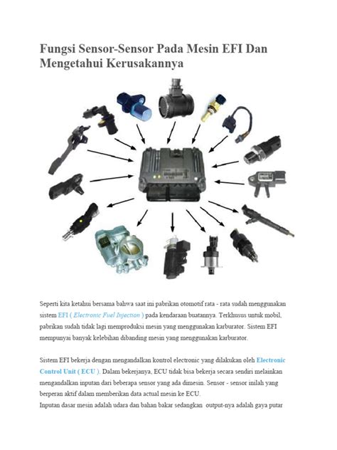 Sensor Sensor Efi: What Are the Symptoms of a Bad Knock Sensor? image 1