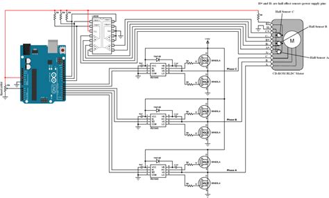 Sensored brushless DC motor control with Arduino Simple Projects