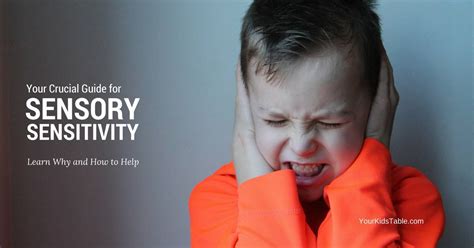 Sensory sensitivities & autism: 4-18 years - Raising Children Network