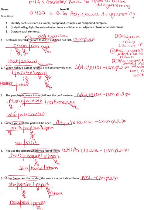 Sentence Structure - Mrs. Palermo