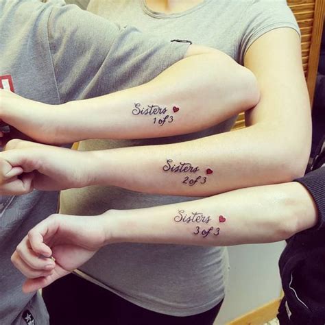 All of the sister tattoos we found are so cool, sisters may even want to choose more than one! ... It's sweet and sentimental, and the black ink tattoo is really awesome. 32/50. rakingpie/Instagram. Tree Sister Tattoos. These sisters look too cute with their matching family trees! One of them took to Instagram to share: "21 years ago, we got ...