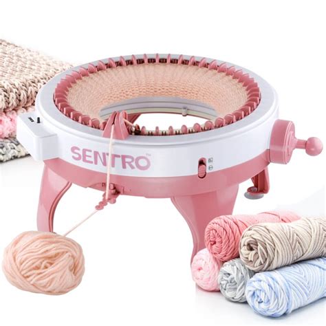 Sentro knitting machine blanket. Users can also experiment with colorwork to create unique and eye-catching designs for bags, purses, and even jewelry. Home decor items can be beautifully crafted using the Sentro Knitting Machine. Blankets, cushions, pillow covers, and throws can be customized with a range of stitch patterns and color combinations. 