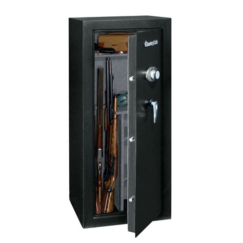 Sentry gun safe combination instructions. To open the Sentry gun safe model GS5251, simply use the electronic keypad to enter the correct combination and turn the handle to access the contents inside. FAQs about opening a Sentry gun safe model GS5251 1. 