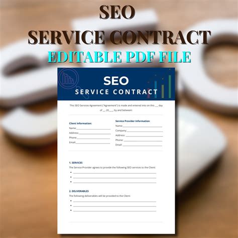 Seo Contract Template 2017