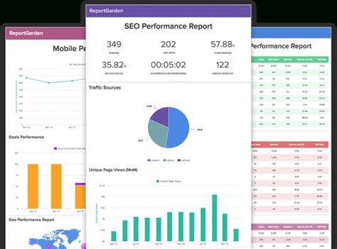 Seo Report Example Pdf Template Examples Data Studio Excel Intended For