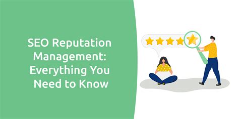 Seo reputation management. Online review management is an important component of holistic online reputation management strategies. 8 Tips for Effective Online Reputation Management. Online reputation is as much an art form as it is a science. Your online reputation manager will need to use common sense, act swiftly, and be willing to pivot when things change. 