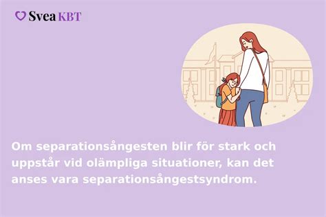 Separationsångest barn