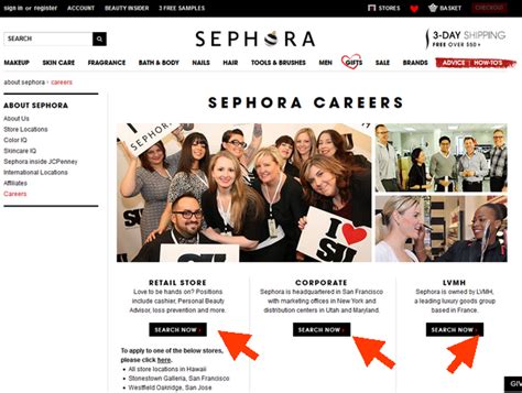 Sephora Career Benefits
