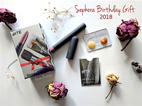 Sephora birthday gift. Make a purchase on Sephora’s website or app. In order to claim your birthday gift online, you must buy something. Treat yourself to a birthday lip … 