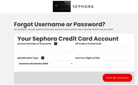 Sephora card login. If you have not received your card after that time frame, please reach out to Comenity Bank once more so they can look into it, as the cards are mailed directly from Comenity. Please call: 1-866-841-5037 (Sephora Visa) 1-866-864-7787 (Sephora Visa Signature) 1-866-702-9946 (Sephora Credit Card) Best, Laurie. 0. Reply. 