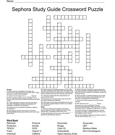 Sephora competitor. Crossword Clue Here 