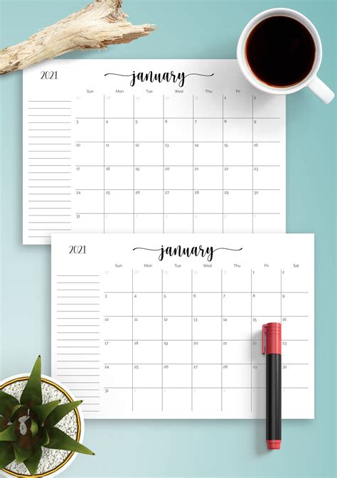 September 2007 Printable Monthly Calendar with Notes
