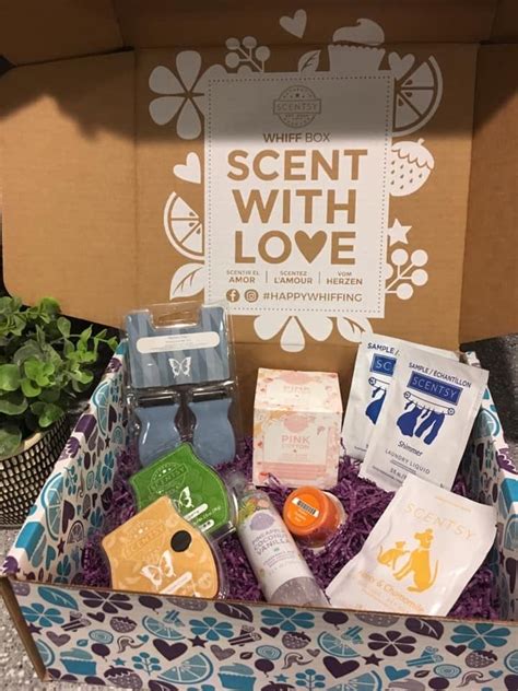 Sep 12, 2023 · You may not know exactly what’s in your Scentsy Whiff Box when it arrives, but there’s one thing you can always count on — a sample crop of the season’s freshest fragrances! Whether it’s winter, spring, summer or fall, a Whiff Box will always treat you to an assortment of new, trending and in-season fragrances and product lines ... . 