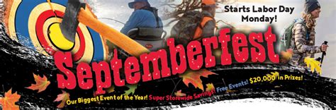 Kittery Trading Post: Septemberfest 1st week of Septemb