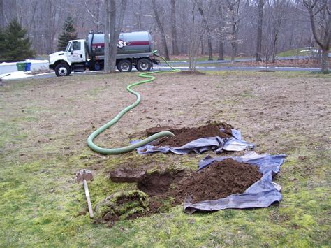 Septic pump out. It’s generally recommended having your septic tank pumped out at least once every 2-5 years, depending on how often you use it. As septic system specialists, we can work with you to establish a perfect maintenance plan that will ensure your septic tank operates ideally for years to come when we visit your site for a septic tank pump out. 