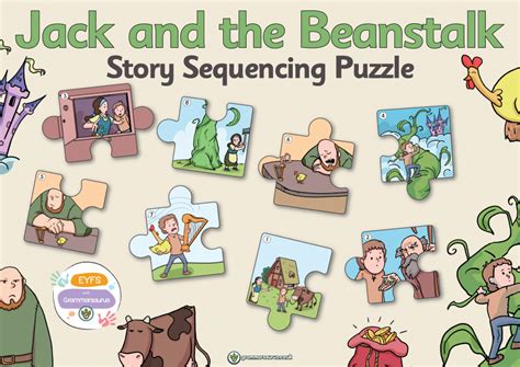 Sequence Card Jack And The Beanstalk