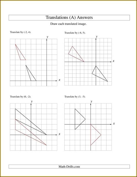 Sequence Of Transformations Worksheet Worksheet List