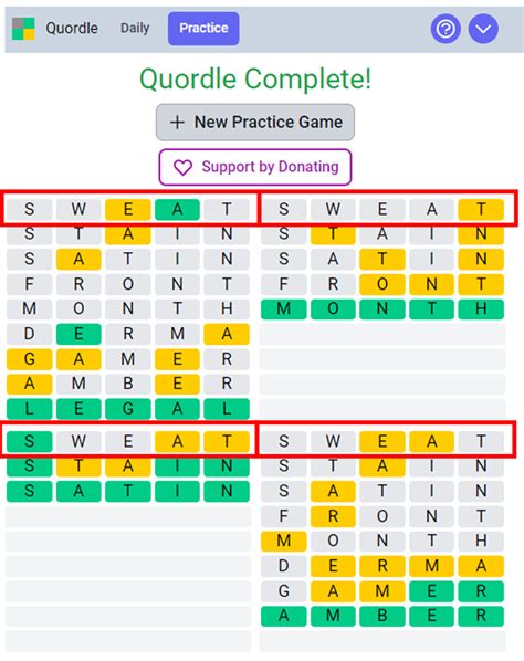Read on for my Quordle hints to game #732 and the answers to the main game and Daily Sequence. SPOILER WARNING: Information about Quordle today is below, so don't read on if you don't want to know .... 