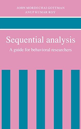 Sequential analysis a guide for behavorial researchers. - Systemy władz lokalnych w wybranych krajach europejskich.