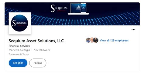Sequium asset solutions. I am a dynamic and driven leader with over seven years of expertise in financial… · Experience: Sequium Asset Solutions, LLC · Location: Tampa, Florida, United States · 500+ connections on ... 