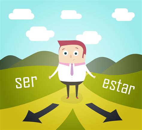 Ser o estar. Learn the difference between the two Spanish verbs for "to be" - ser and estar. Ser is used to talk about what something is -LRB- permanent state -RRB- and estar for how something is -LRB- temporary state -RRB- . See examples of different situations and learn how to use both. 