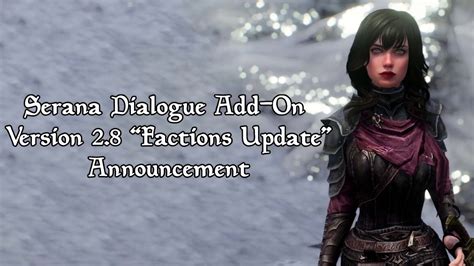Serana dialogue add on guide. NOLVUS | SKYRIM SE Modding Guide | Maintenance Serana Dialogue Add-On An expansion of Serana's dialogue and NPC features to make her a more immersive … 