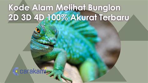 Serangga kode alam no togel bunglon 2d. Kode alam tidak bisa.