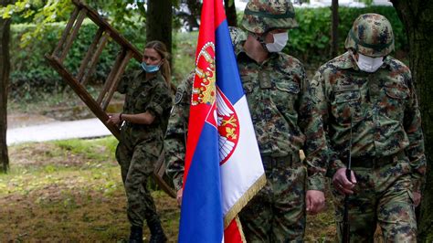 Serbia’s army proposes bringing back the draft as tensions continue to rise in the Balkans