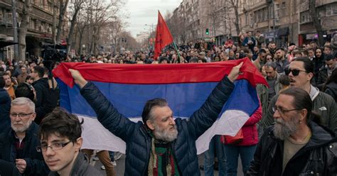 Serbia election protests mount in Belgrade