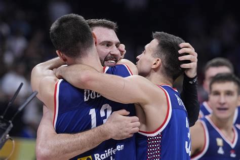 Serbia moves into World Cup semifinals by beating Lithuania, which had just topped the U.S.