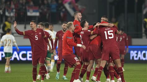 Serbia qualifies for Euro 2024 after 2-2 draw with Bulgaria