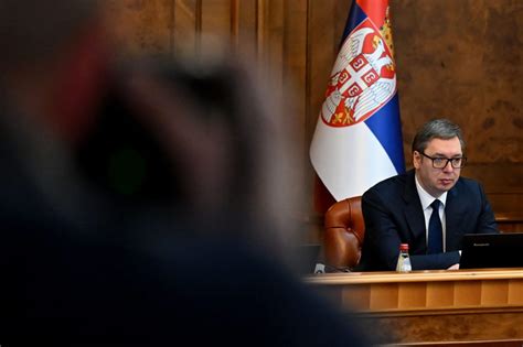 Serbian president says snap elections on cards after mass shootings spark protests