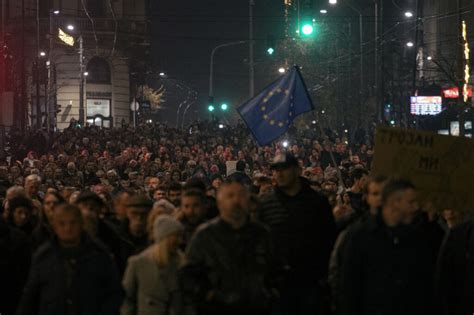 Serbian protesters ramp up claims of stolen election