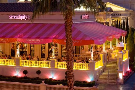 Serendipity las vegas. Jan 5, 2017 · The popular tourist destination shut down in January 2017 after its operator was released from federal prison for tax evasion. The restaurant had been involved in a legal dispute with chef Gordon Ramsay, who regretted his partnership with the operator. 