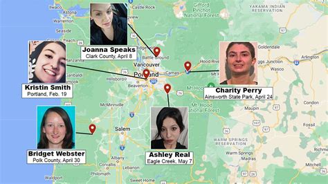 Serial killer oregon. The sister of one of six women found dead within a 100-mile radius of Portland, Oregon, claims authorities are trying to dampen fears about a potential serial killer in the area. “I think that ... 