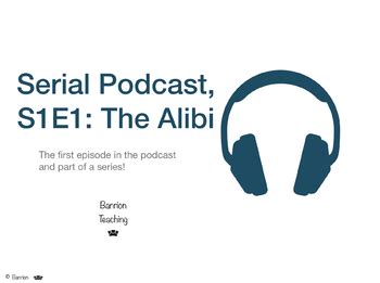 Serial the alibi transcript.  Episode 1: The Serial Alibi Podcast.  Below is a link to the...