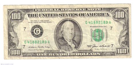 The Great Seal of the United States is a key element of the $100 bill, appearing on both the front and the back. The front of the bill features a small version of the Great Seal, while the back showcases an enlarged version. The Great Seal consists of an eagle, a shield, and various symbols representing the values and ideals of the United States.. 