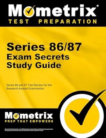 Series 86 and 87 exam secrets study guide by series 86 and 87 exam secrets test prep. - Sony str dg500 av reciever owners manual.