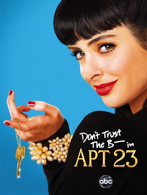 Series apartment 23. Year-to-year, the season premiere of Don’t Trust the B in Apartment 23 was down by 41% in the demo (vs a 2.9 rating) and down by 39% in viewership (vs 6.9 million). 