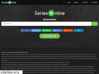 Seriesonline .gg. Watch Series and Tv Show online for free, Stream movies online with HD quality. 