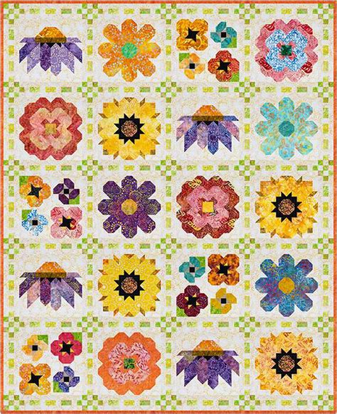 Seriously..I think it needs stitches. Wildflower Seeds Quilt Pattern