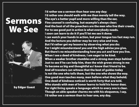 Sermons We See by Edgar Guest - Courageous Christian …