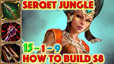 Serqet smite build. Hi! I've recently gotten really into Serqet but I'm not exactly sure what to build on her. I know I am meant to get crits and pen, and some defense… 