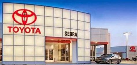 Serra toyota alabama. Welcome to Serra Toyota, your Local Toyota Dealer Serving Birmingham, Trussville, Hoover, Gardendale and Clay. ... AL 35215 Phone: (205) 847-5040. Service Hours. 