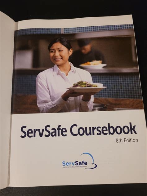 ServSafe Coursebook 8th Edition Paperback eBay