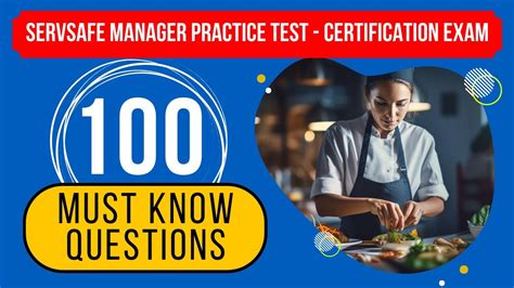ServSafe Manager Practice Test 2024 Certification Exam Study Guide