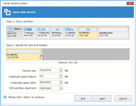 Server 2016 Recommended System Partition Size