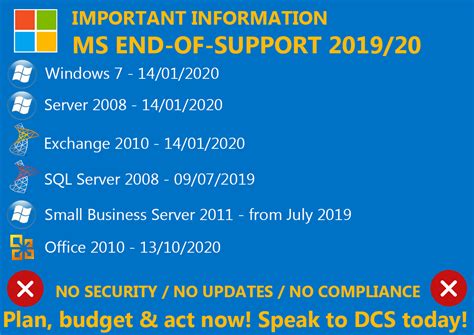 Server 2019 end of life. These features will be removed from versions of SQL Server starting with SQL Server 2022 and will no longer be supported. Only the last three releases, SQL Server 2016, SQL Server 2017, and SQL Server 2019, will be supported in maintenance mode until EOL (End of Life) for existing customers. When we mark a feature as deprecated, it means: 