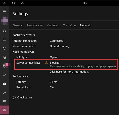 Server connectivity blocked xbox app.  Ensure Windows Firewall is enabled & Default ...