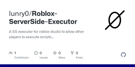 Server side executor script roblox.  open source roblox server side lua executo...